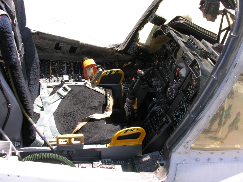 A-10A cockpit layout