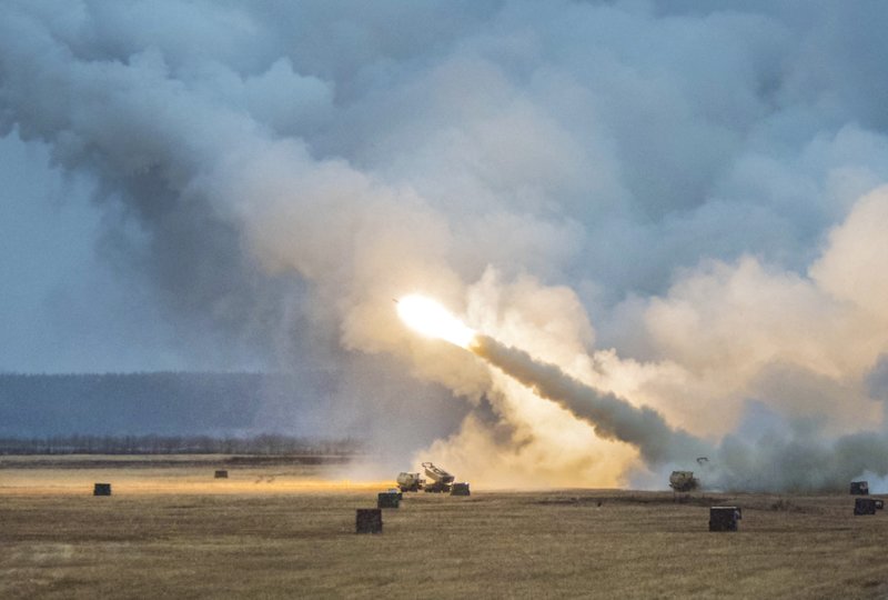 US-MLRS launch