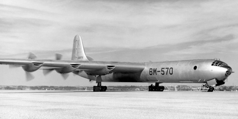 XB-36 WITH TRACKS