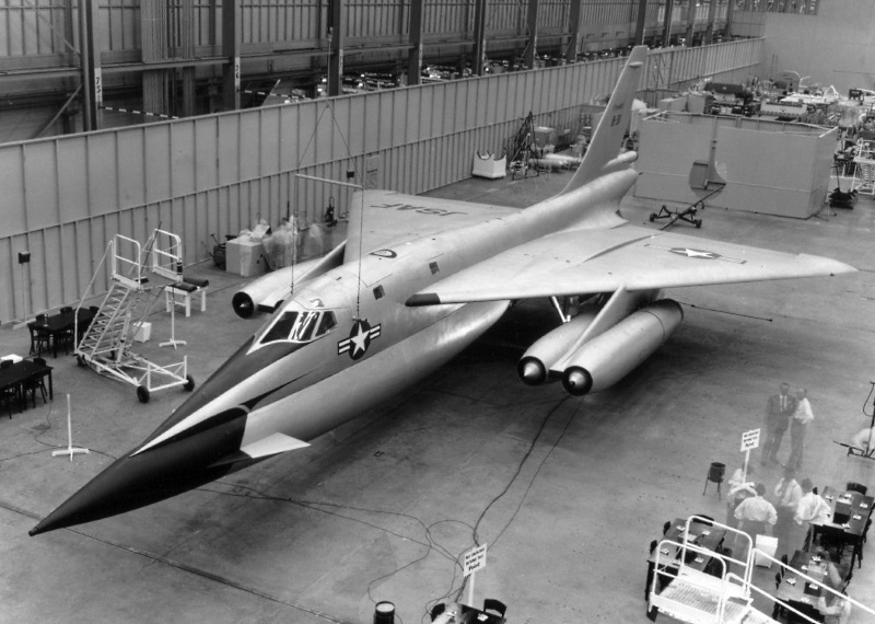 early B-58 mockup