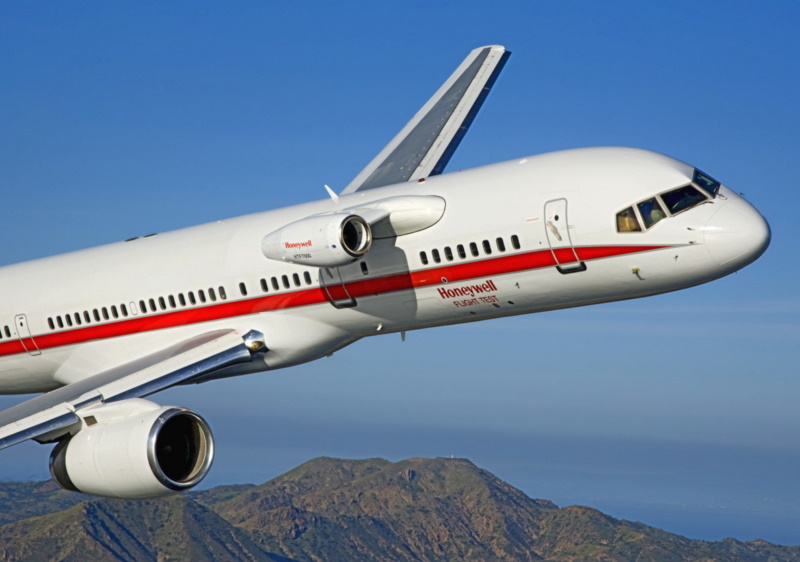 Honeywell 757-200 engine testbed