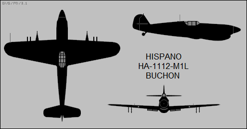 Hispano HA-1112-M1L Buchon