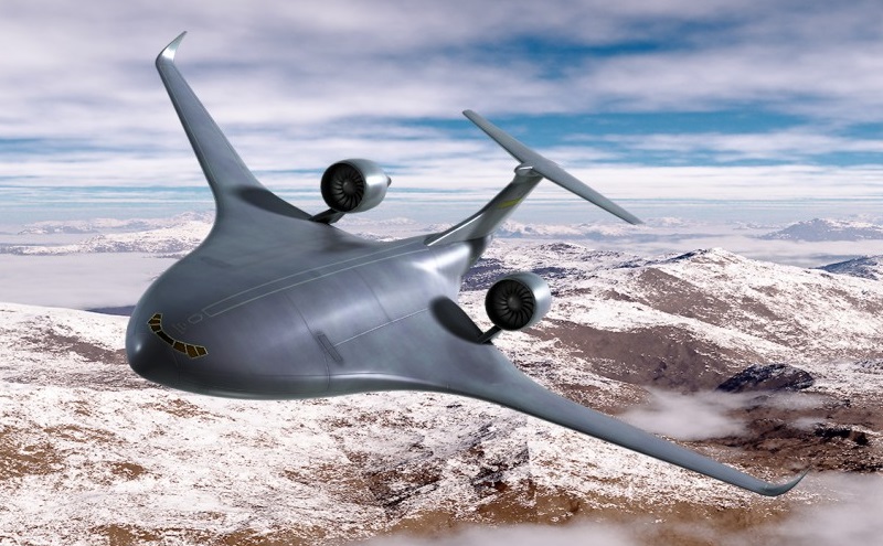 hybrid wing-body airlifter