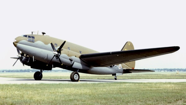 Curtiss C-46 Commando at USAF Museum