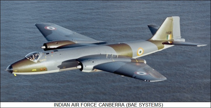 Indian Air Force Canberra PR.57