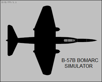 B-57B BOMARC simulator