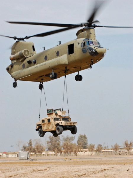 CH-47F in Iraq