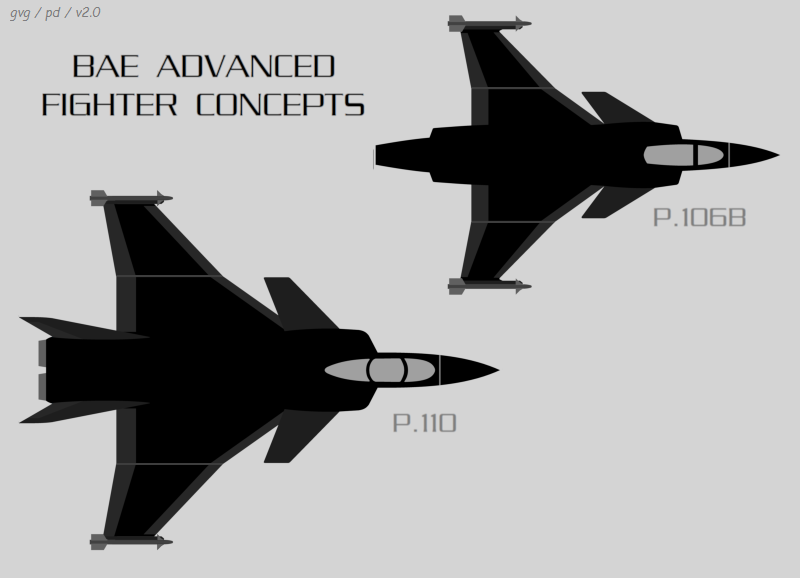 BAE P.110 & P.106B concepts