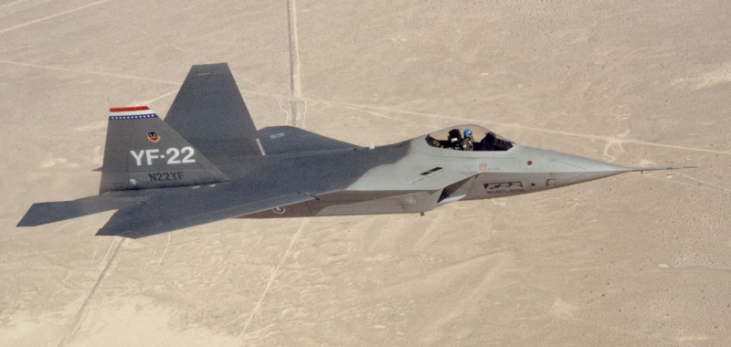 f 22 raptor front view