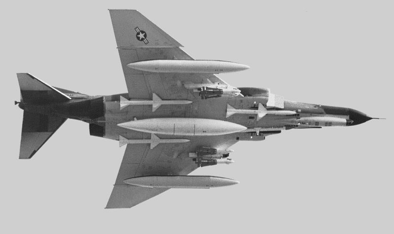 F-4E Phantom with Sparrows and Mavericks