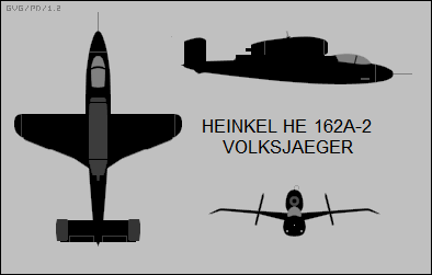 Heinkel He 162A-2 Volksjaeger