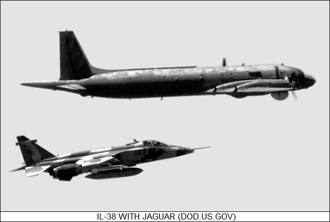 Ilyushin Il-38 with Jaguar
