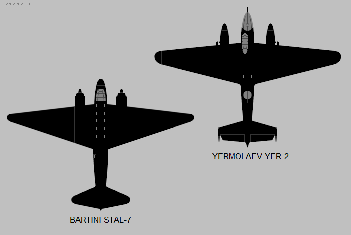 Bartini Stal-7 & Yermolaev Yer-2