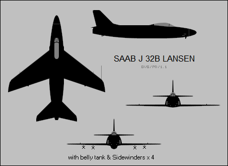 SAAB J 32 Lansen