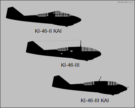 Mitsubishi Ki-46-II KAI, Ki-46-III, Ki-46-III KAI