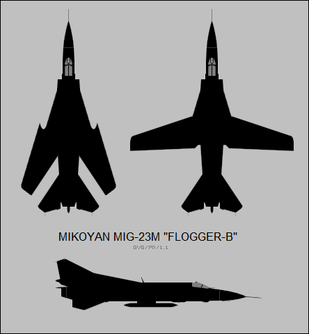 Mikoyan MiG-23M Flogger-B