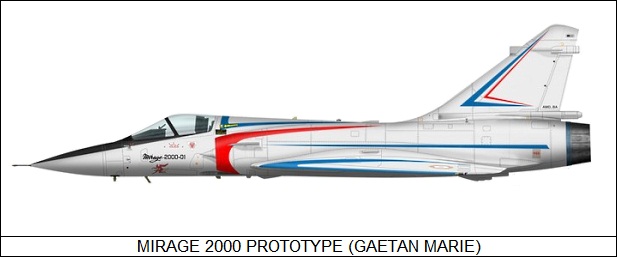 Dassault Mirage 2000 prototype