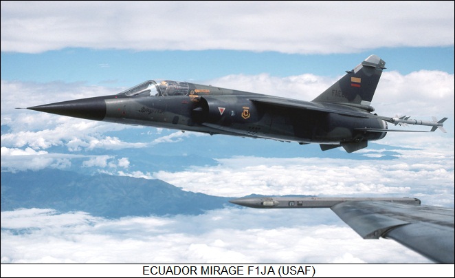 Ecuador Mirage F1JR