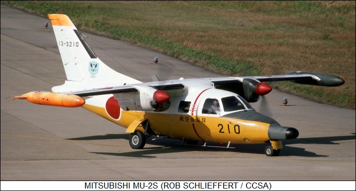 Mitsubishi MU-2S of JASDF