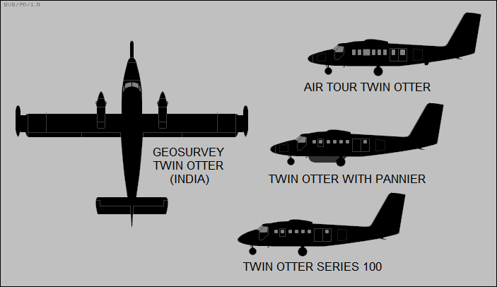 DHC-6 Twin Otter configurations