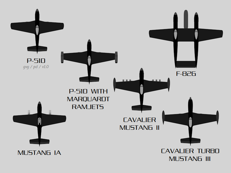 Mustang variations
