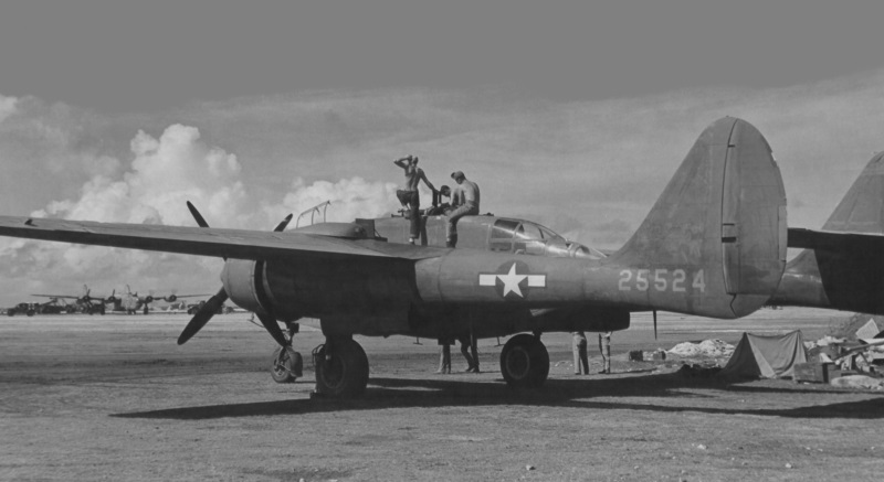 P-61 Black Widow in the Marianas
