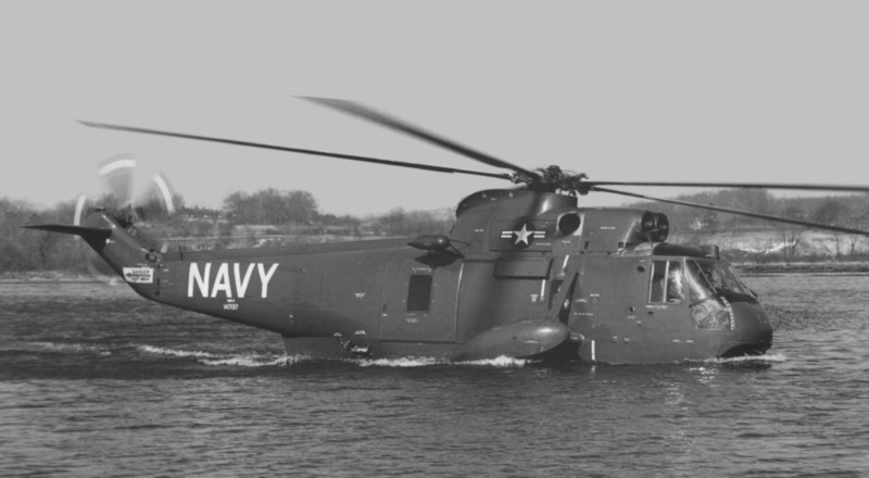 Sikorsky XHSS-2 prototype in water trials