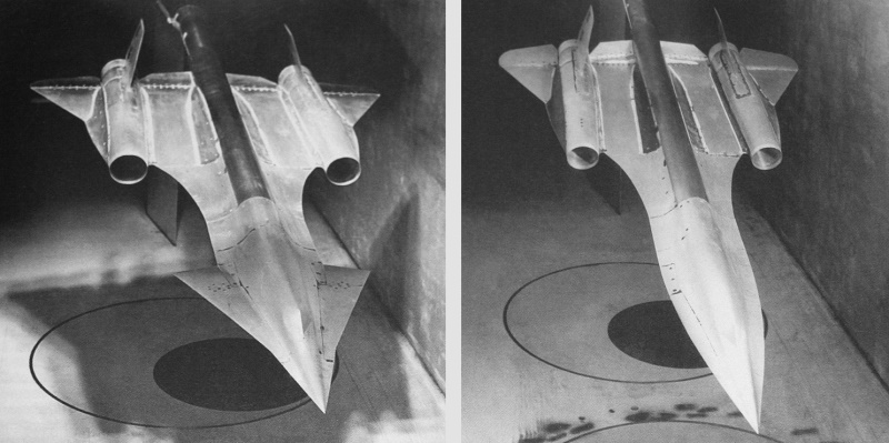 A-12 wind-tunnel models