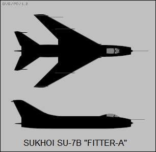 Sukhoi Su-7B Fitter-A