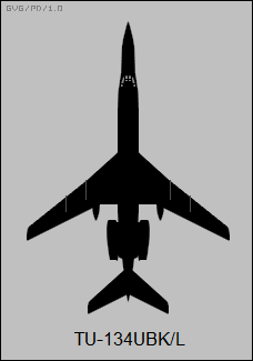 Tupolev Tu-134UBK/L