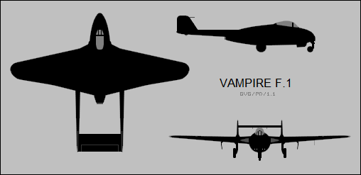 de Havilland Vampire F.1