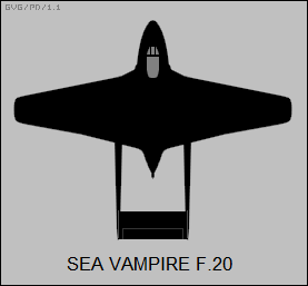 de Havilland Sea Vampire F.20