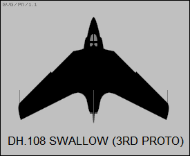 DH.108 Swallow (third prototype)
