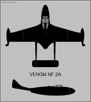 de Havilland Venom NF.2A