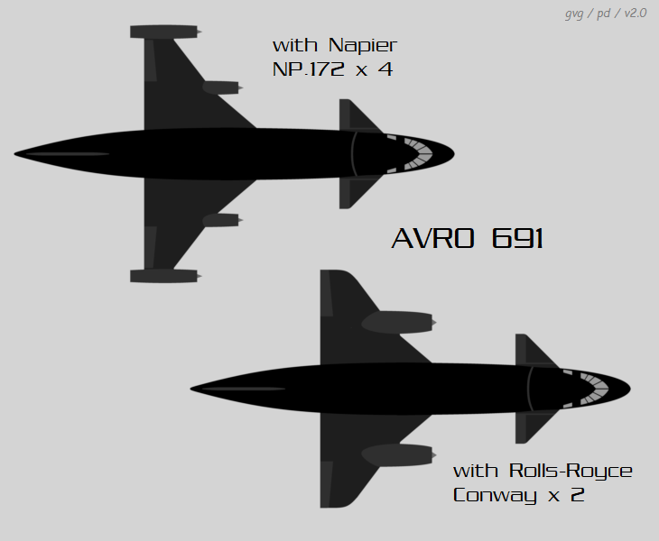 Avro 721 low-level bomber 2