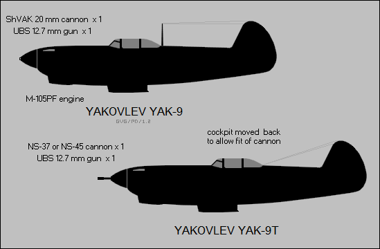 Yakovlev Yak-9, Yak-9T