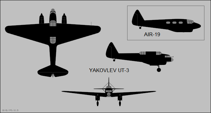 Yakovlev UT-3 & AIR-19