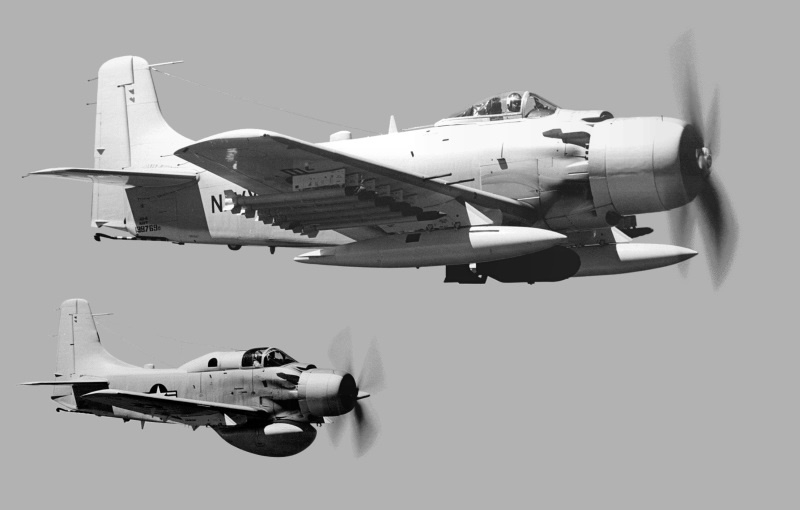 Douglas AD-6 & AD-5W Skyraiders