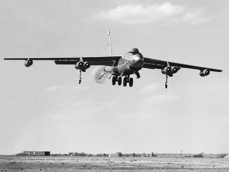 In the 1950s Someone Thought to Attach two B-47 Stratojets to a B