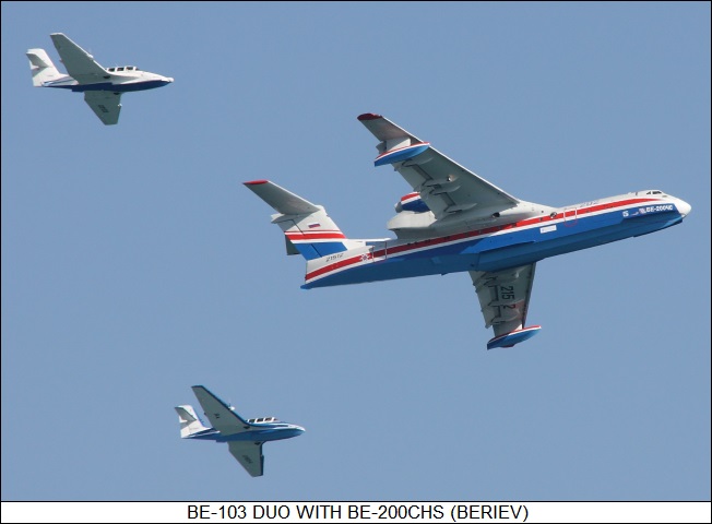 Beriev A-40, Be-200, & Be-103 Flying Boats
