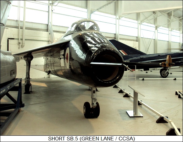 Short SB.5 at RAF Museum