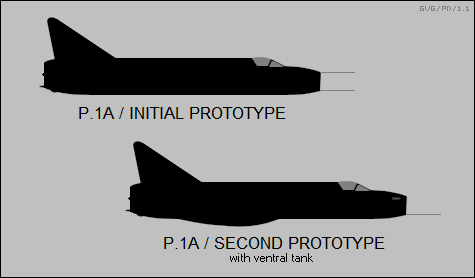 EE P.1A prototypes