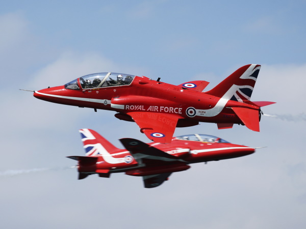 RAF Red Arrows Hawk T1As