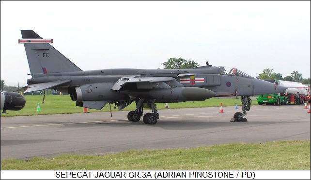 RAF SEPECAT Jaguar GR.1A