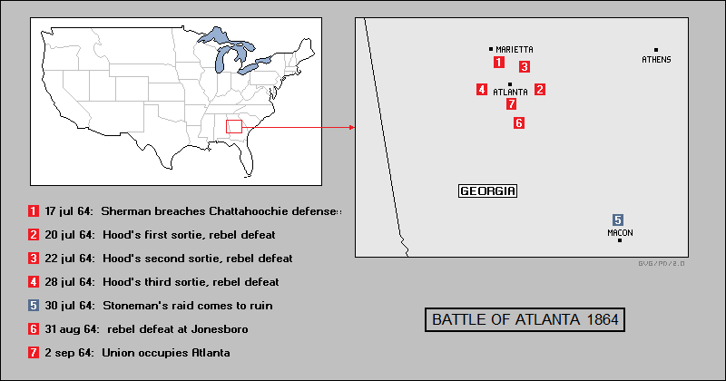 battle of Atlanta 1864